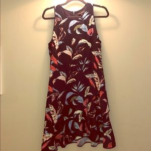 Banana Republic ruffled hem dress